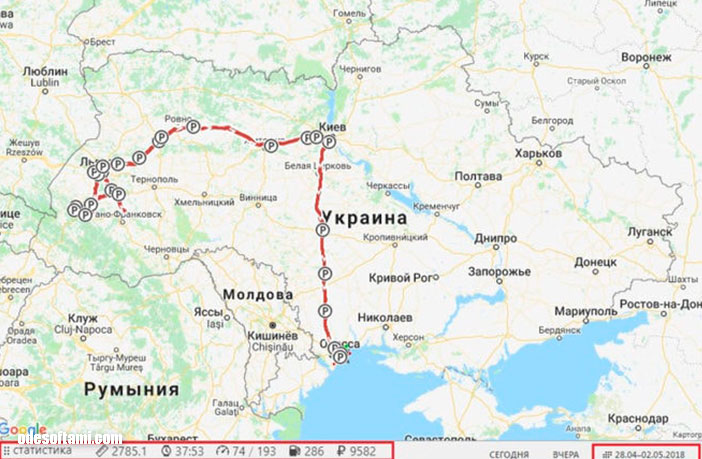 Путешествие из Тараканов Форт в Одесса - odesoftami.com