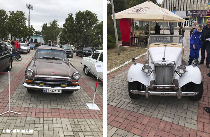 Выставка раритетных автомобилей