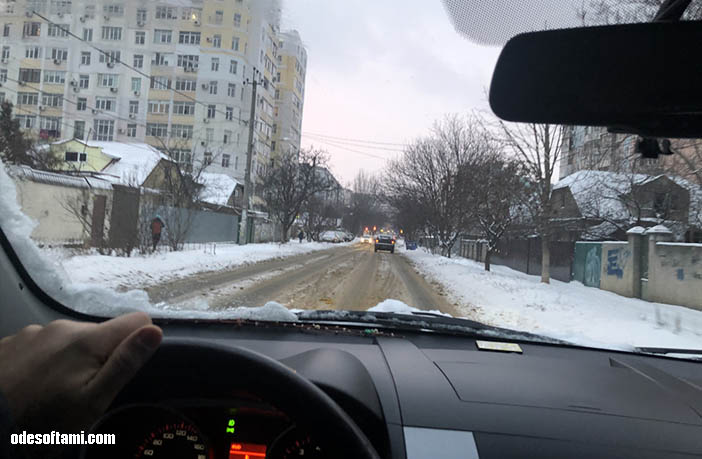 Cнег на Рождество в Одессе 2019 - odesoftami.com