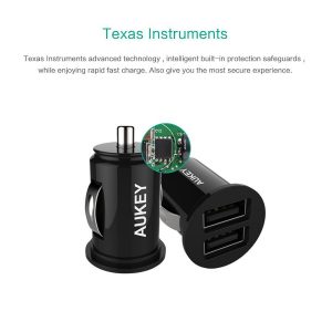 Aukey - универсальное автомобильное зарядное устройство из Китая