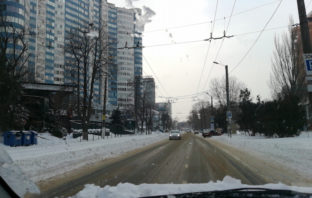 Одесса под снегом…