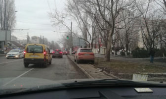 Прикольная парковка…