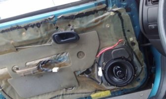 Установка колонок вместо порванного стока